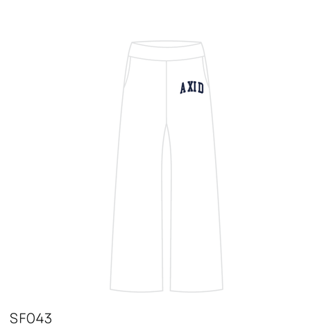 SF043 match Pants White