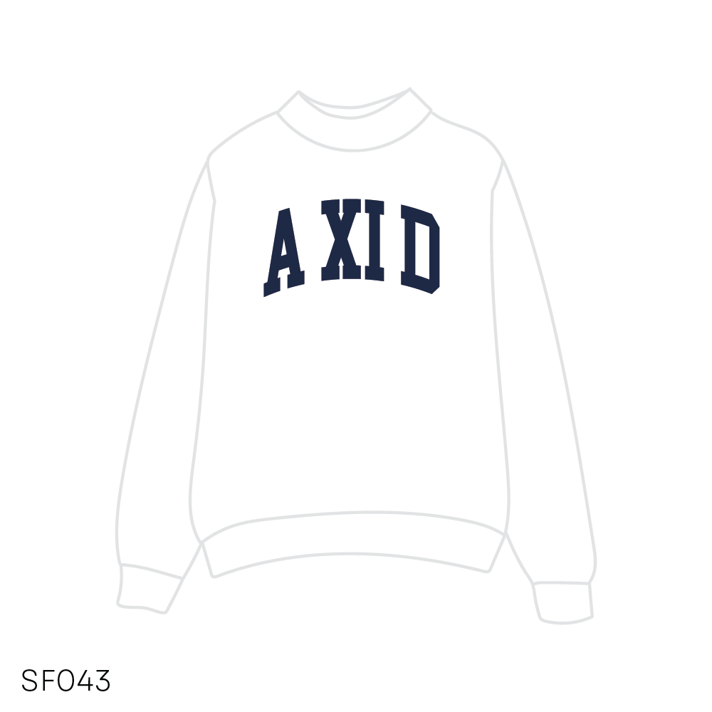 SF043 White Sweatshirt