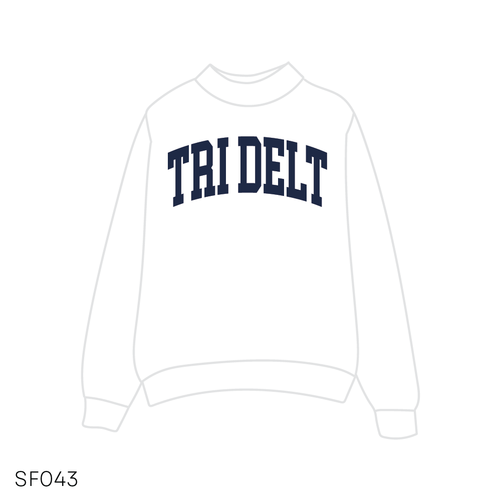 SF043 White Sweatshirt