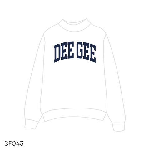 SF043 White Sweatshirt