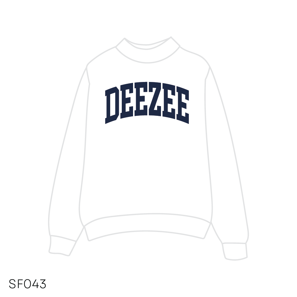 SF043 White Sweatshirt