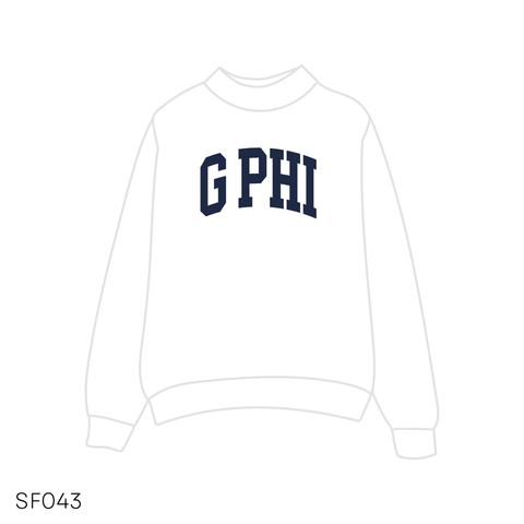 SF043 White Sweatshirt