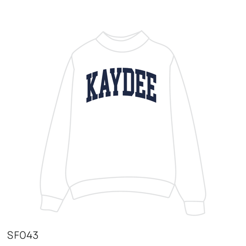 SF043 White Sweatshirt