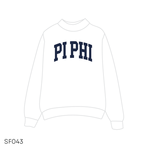 SF043 White Sweatshirt