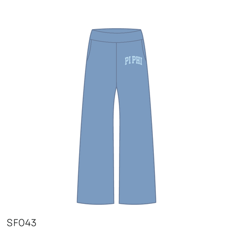 SF043 match Pants Blue