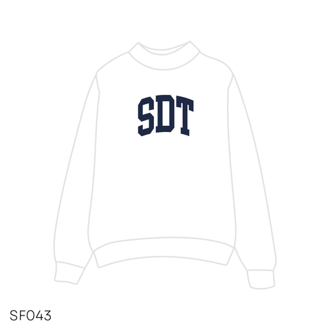 SF043 White Sweatshirt