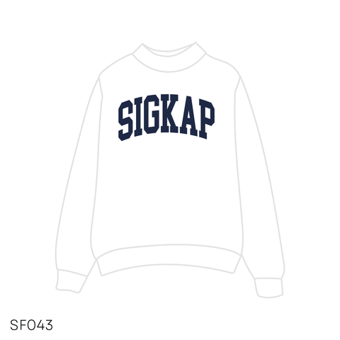 SF043 White Sweatshirt