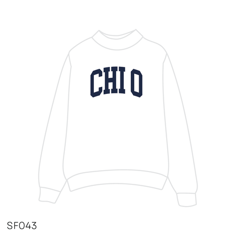 SF043 White Sweatshirt