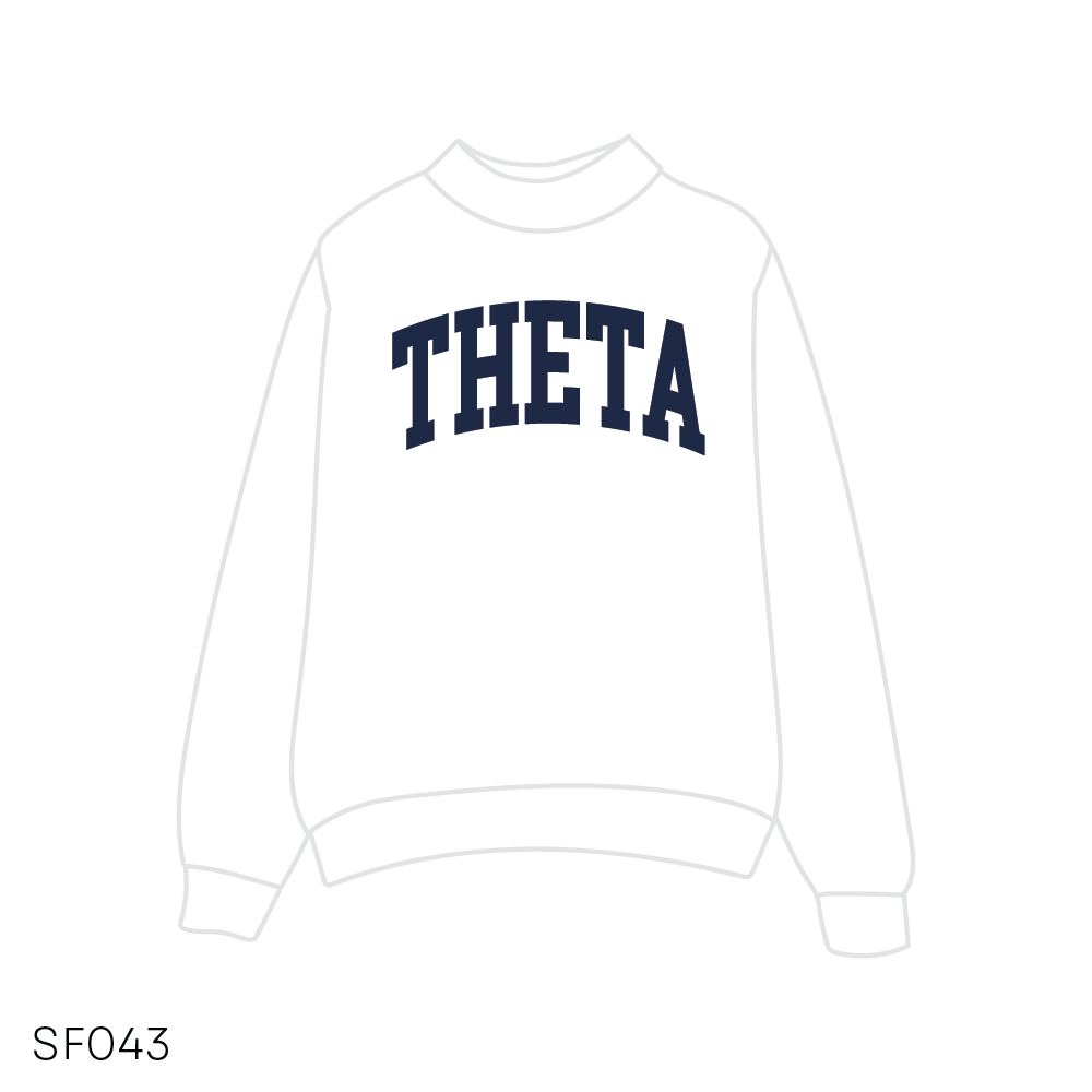 SF043 White Sweatshirt