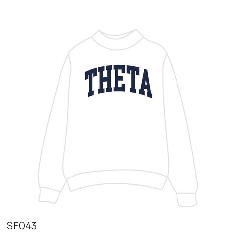 SF043 White Sweatshirt