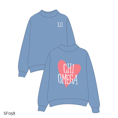 SF058 Blue Sweatshirt