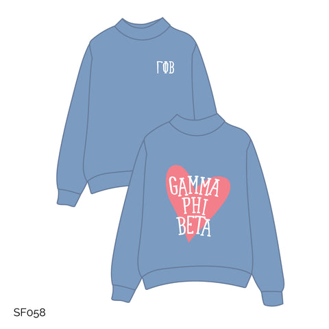 SF058 Blue Sweatshirt