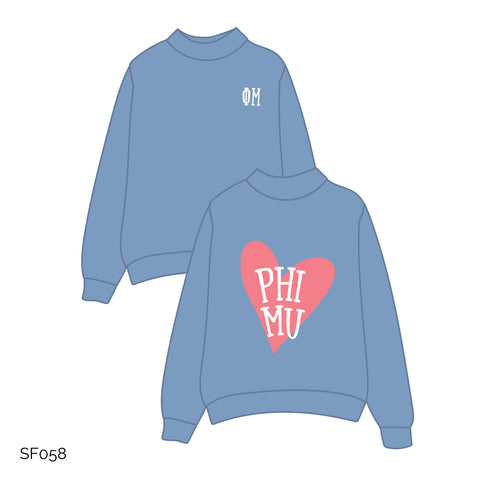 SF058 Blue Sweatshirt
