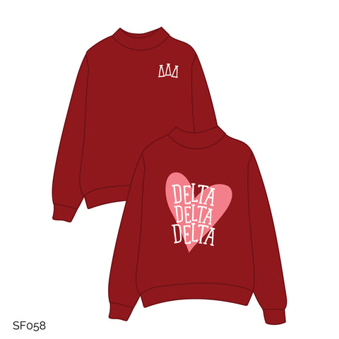 SF058 Red Sweatshirt