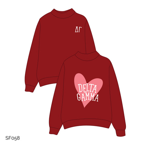 SF058 Red Sweatshirt