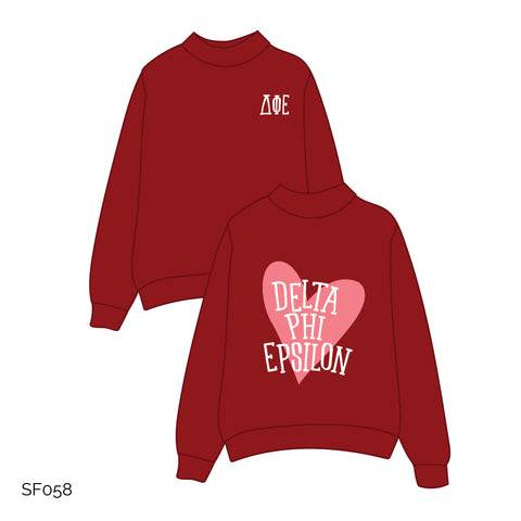 SF058 Red Sweatshirt