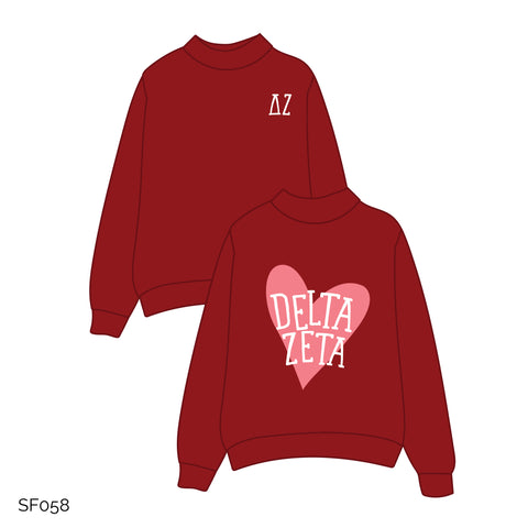 SF058 Red Sweatshirt