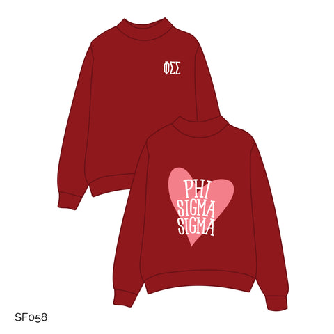 SF058 Red Sweatshirt
