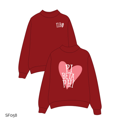 SF058 Red Sweatshirt