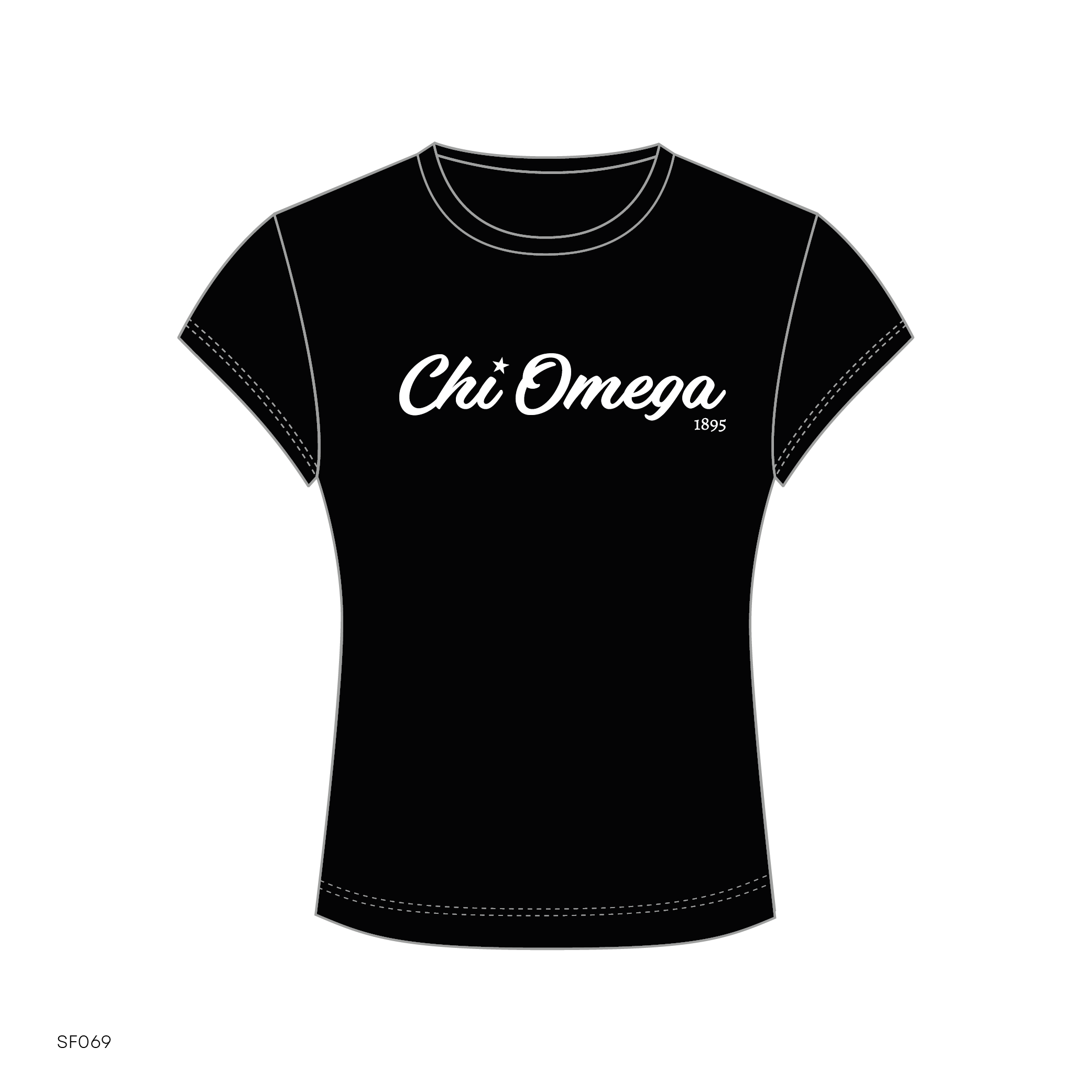 SF069 Black Tee