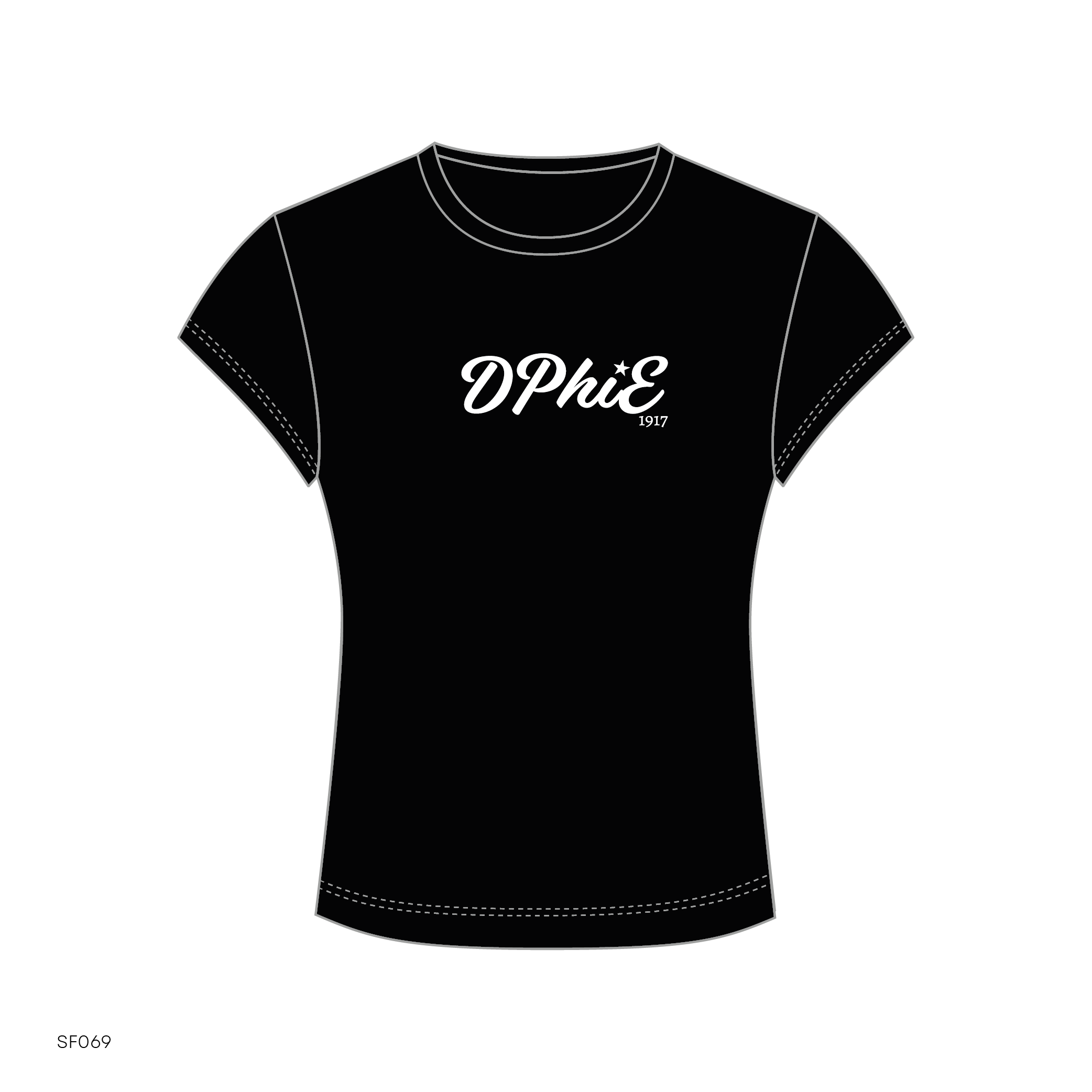 SF069 Black Tee