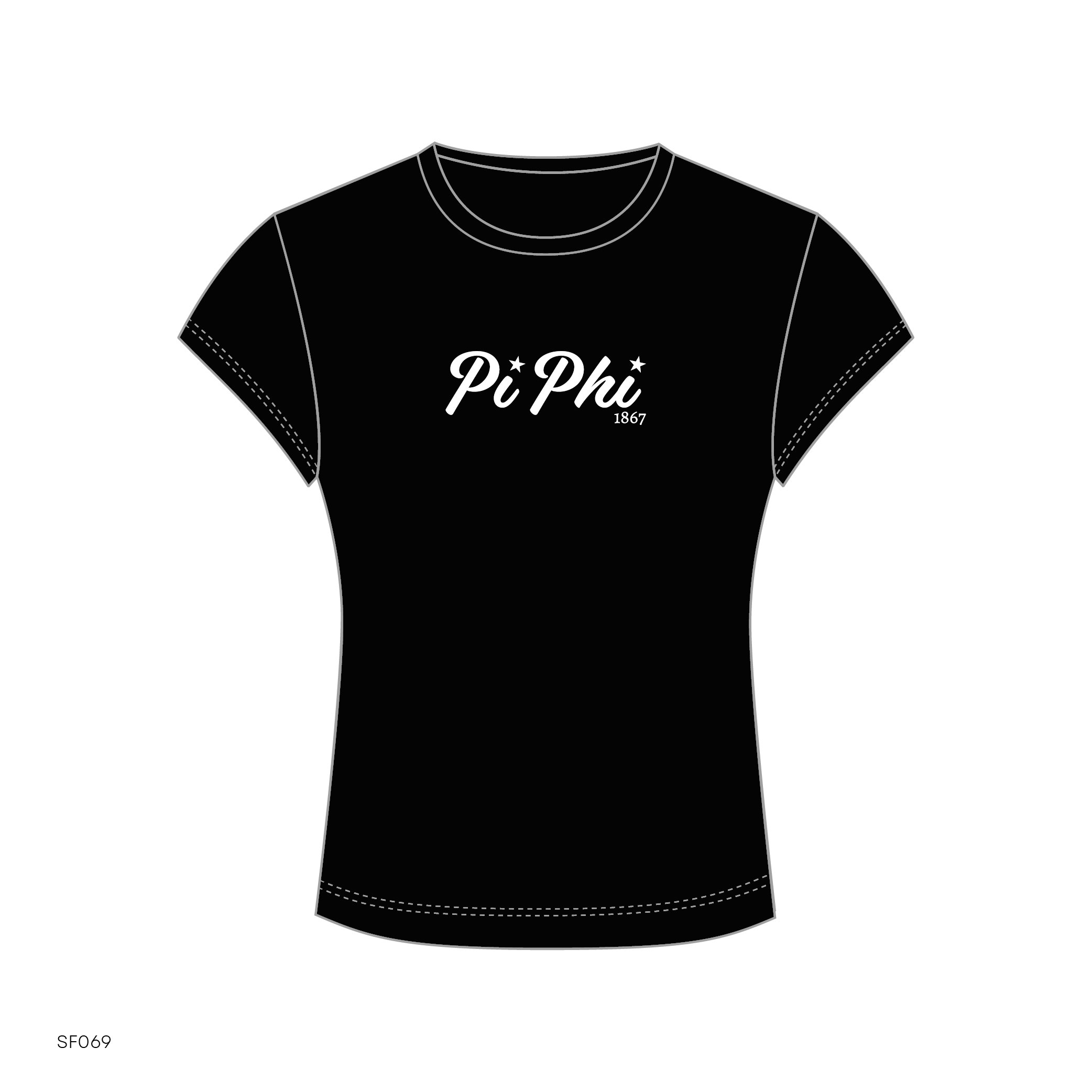 SF069 Black Tee