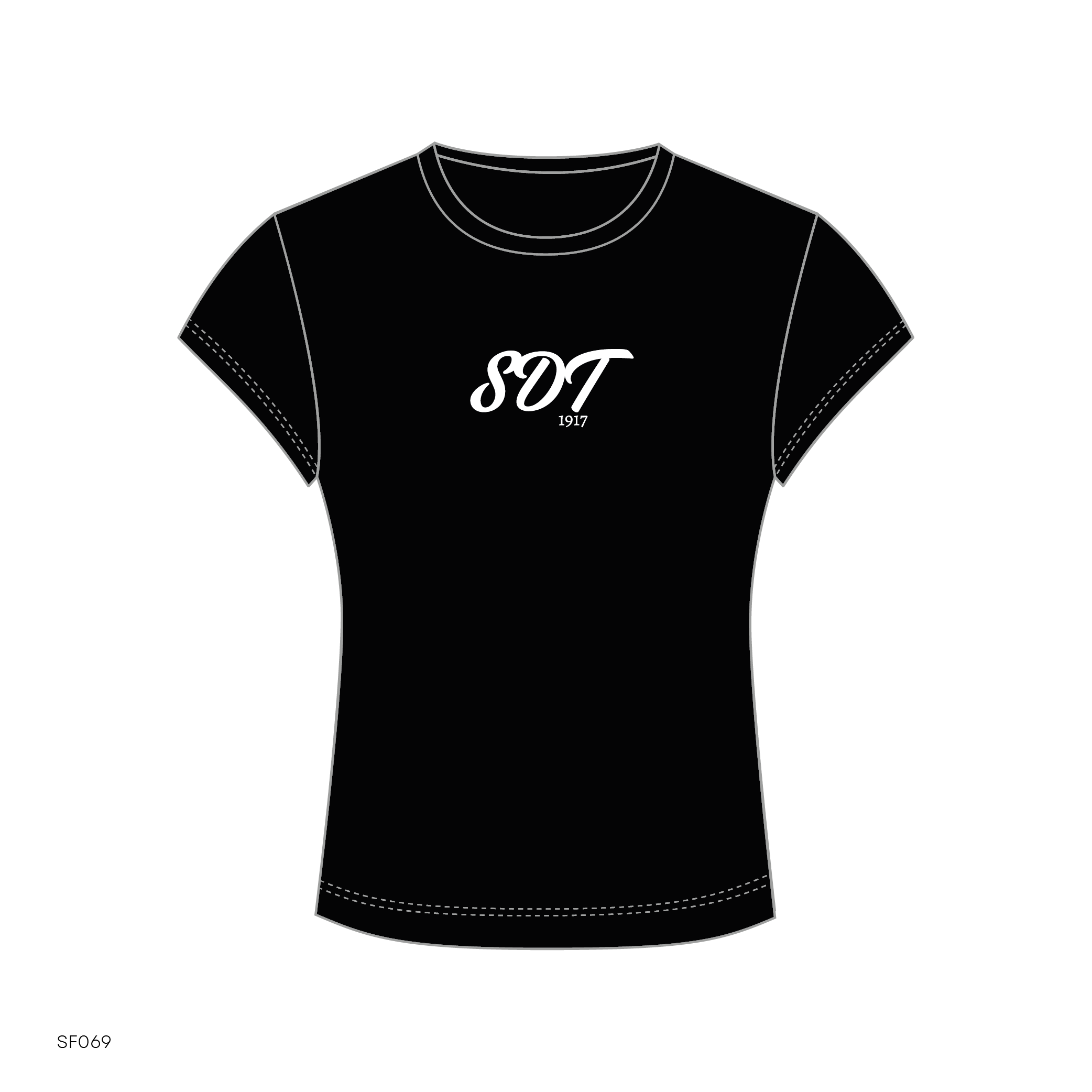 SF069 Black Tee