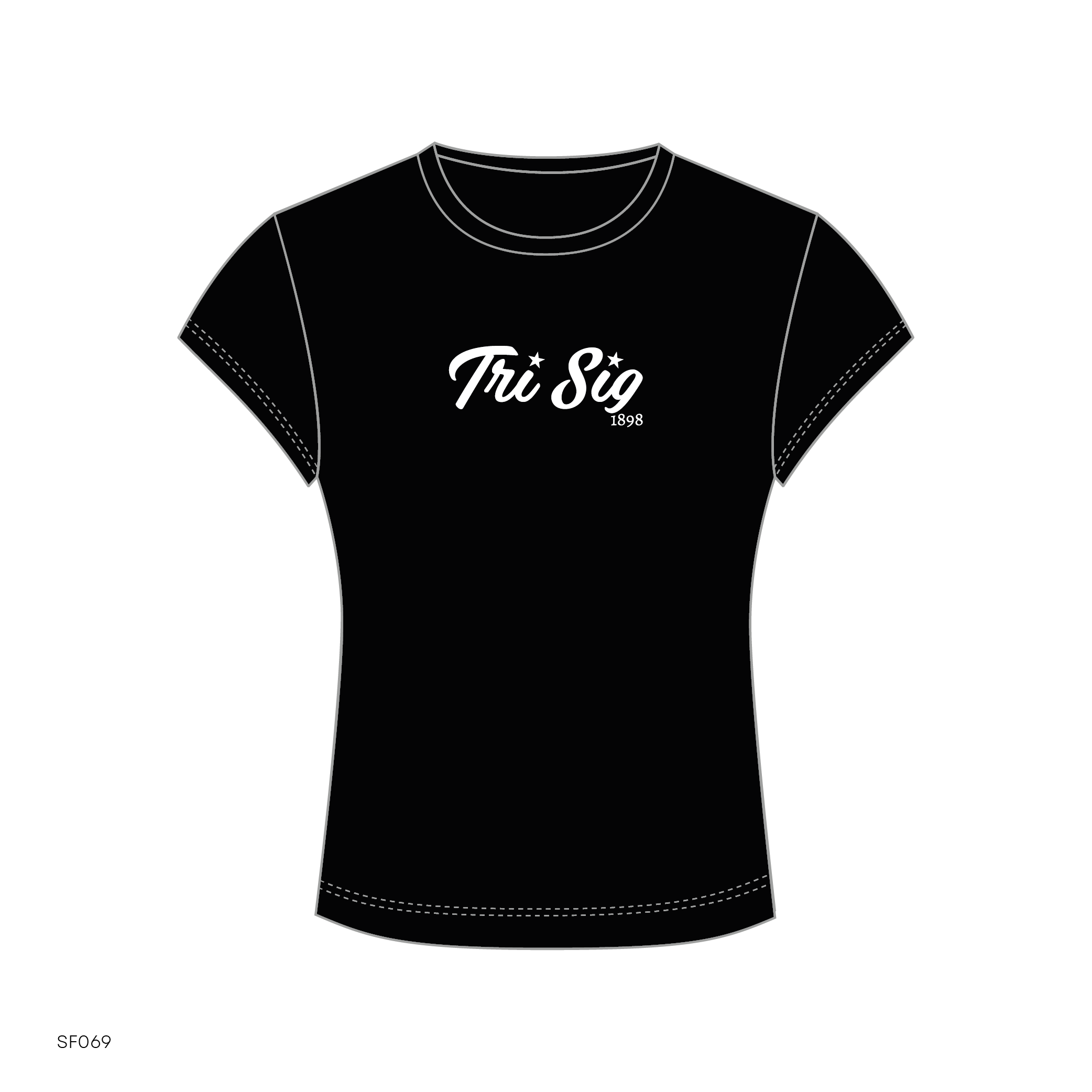 SF069 Black Tee