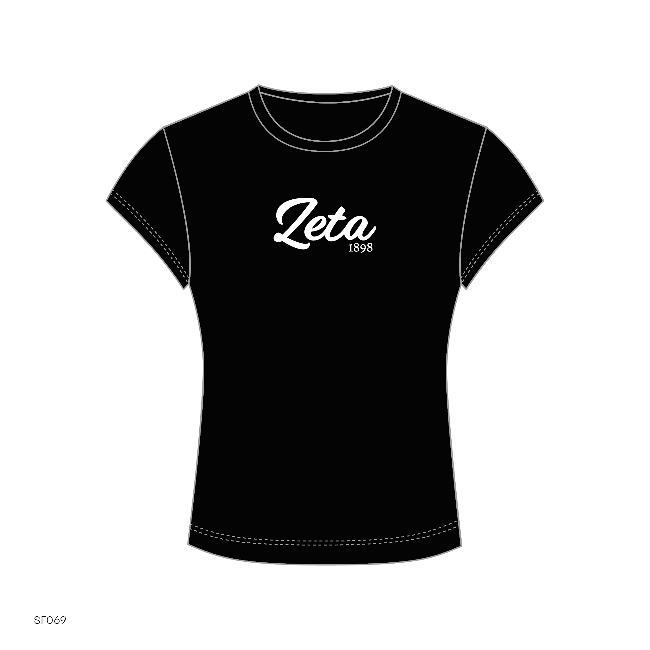 SF069 Black Tee