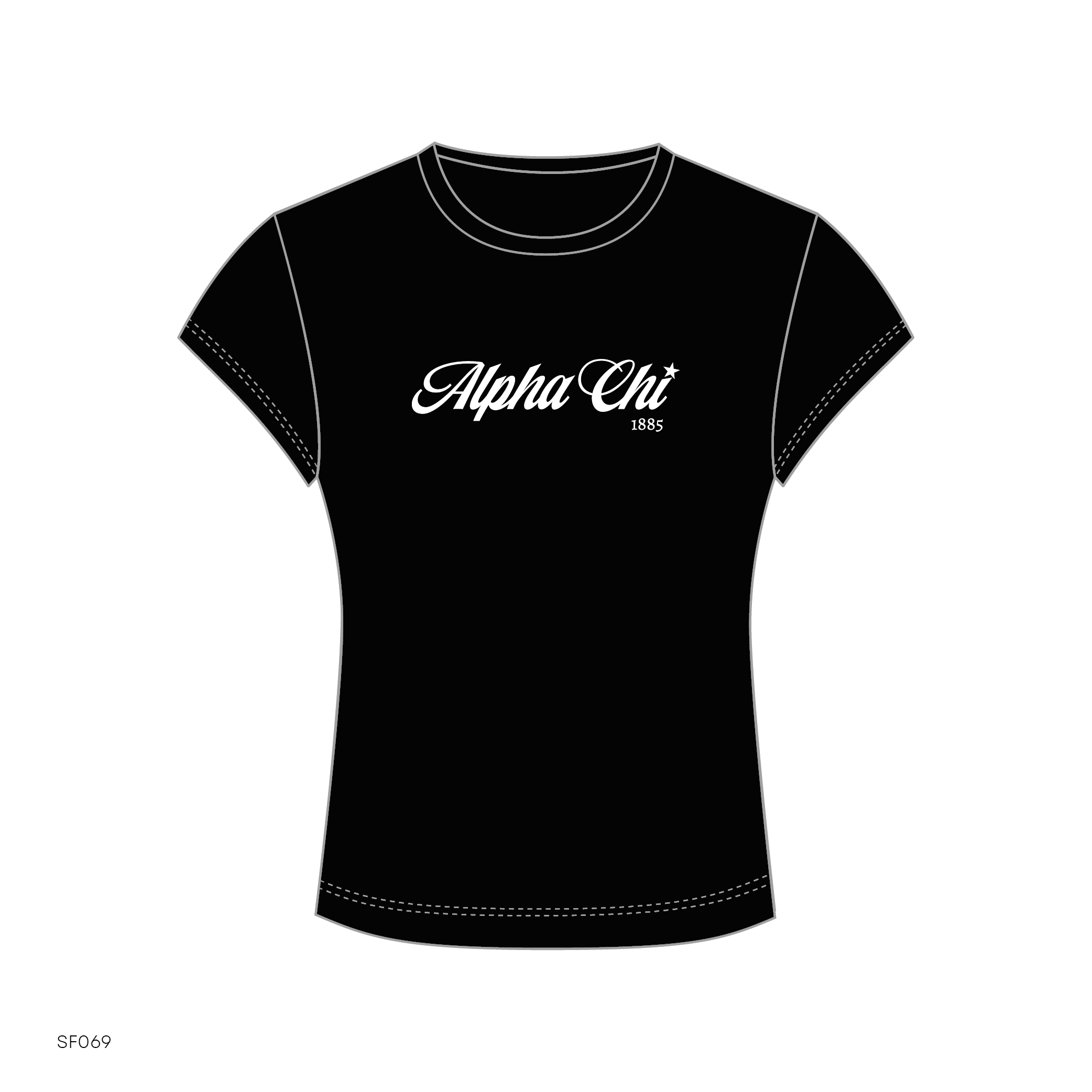 SF069 Black Tee