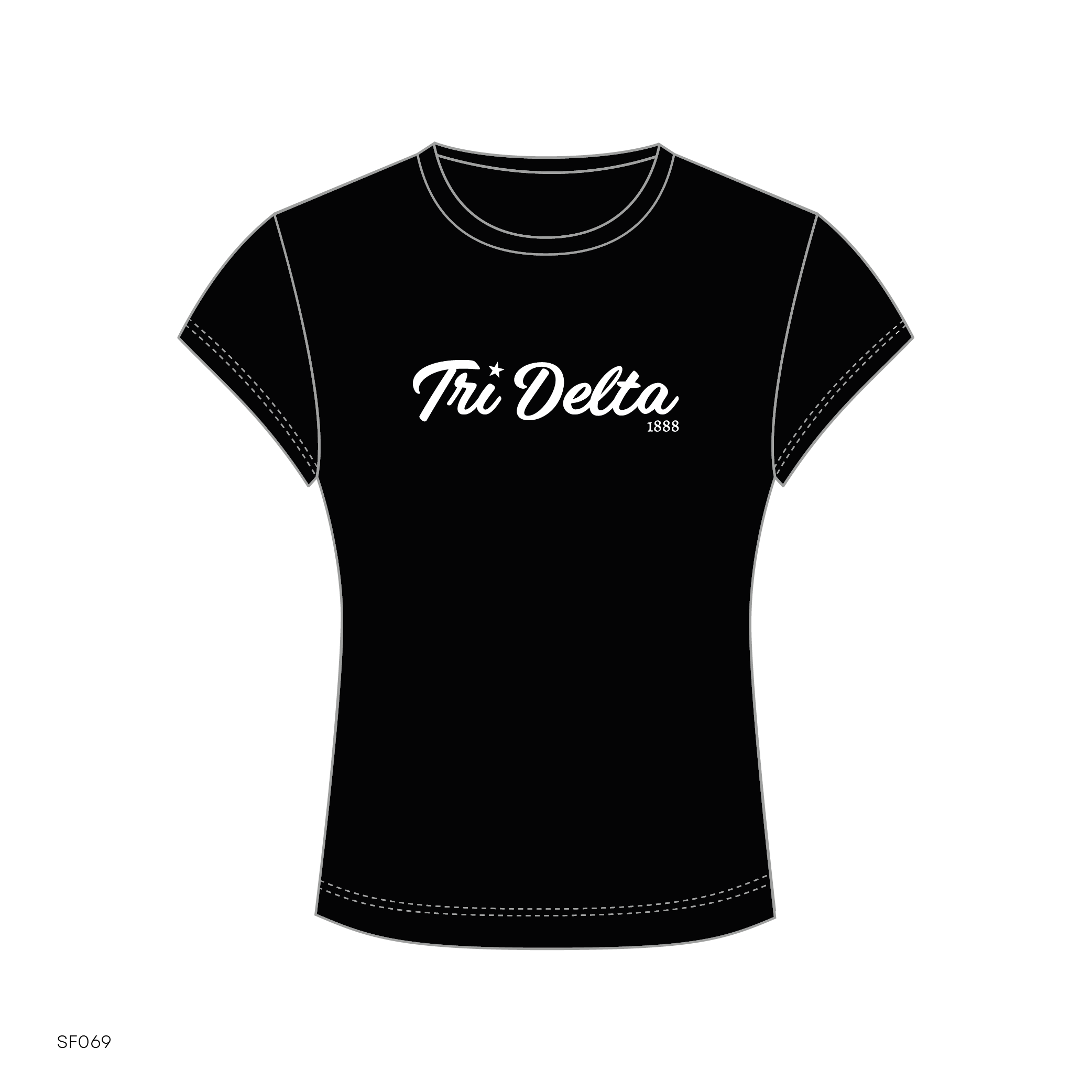 SF069 Black Tee