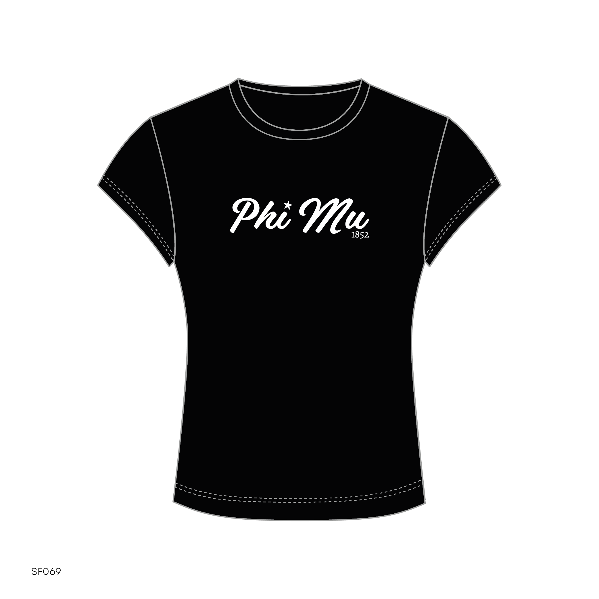 SF069 Black Tee