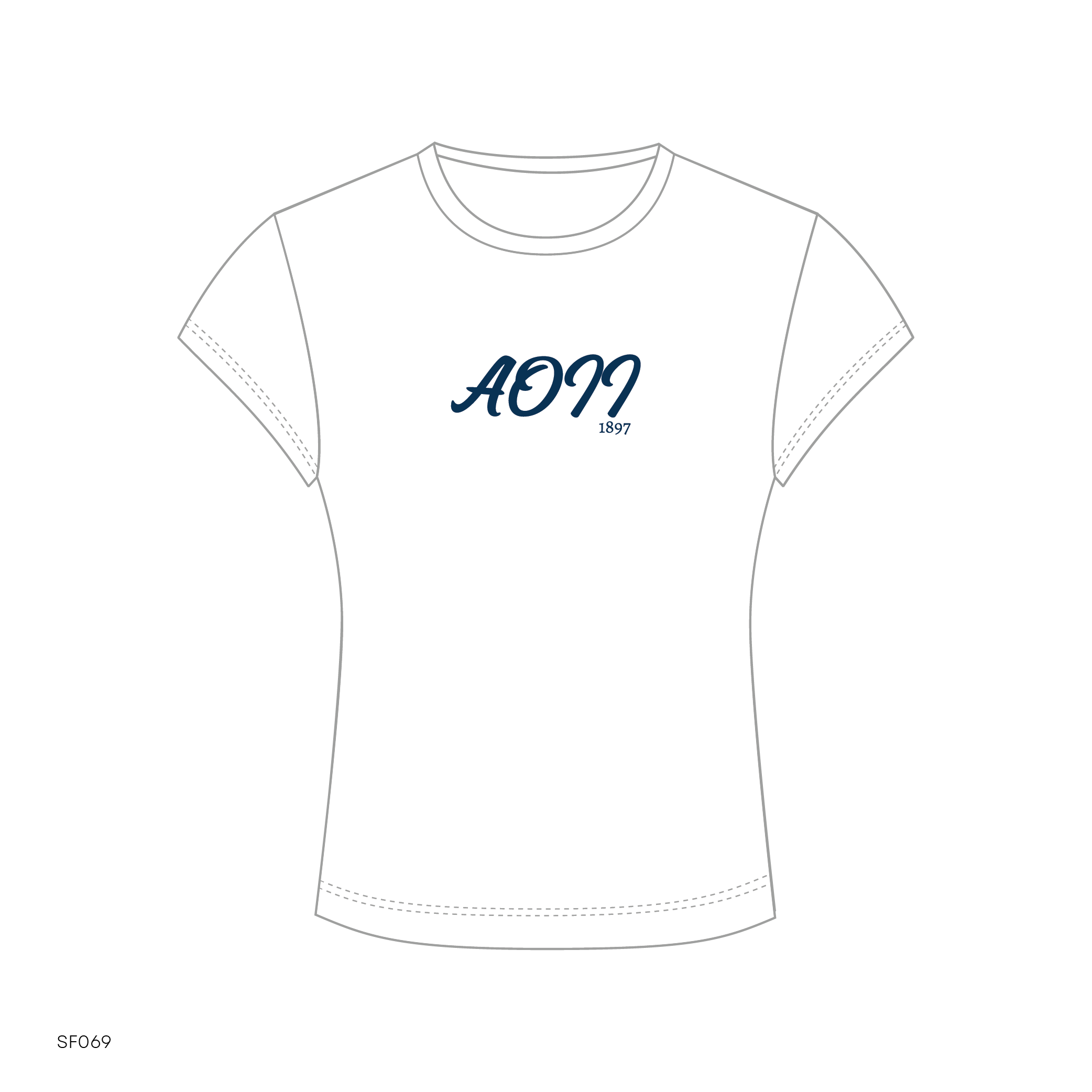 SF069 White Sweatshirt
