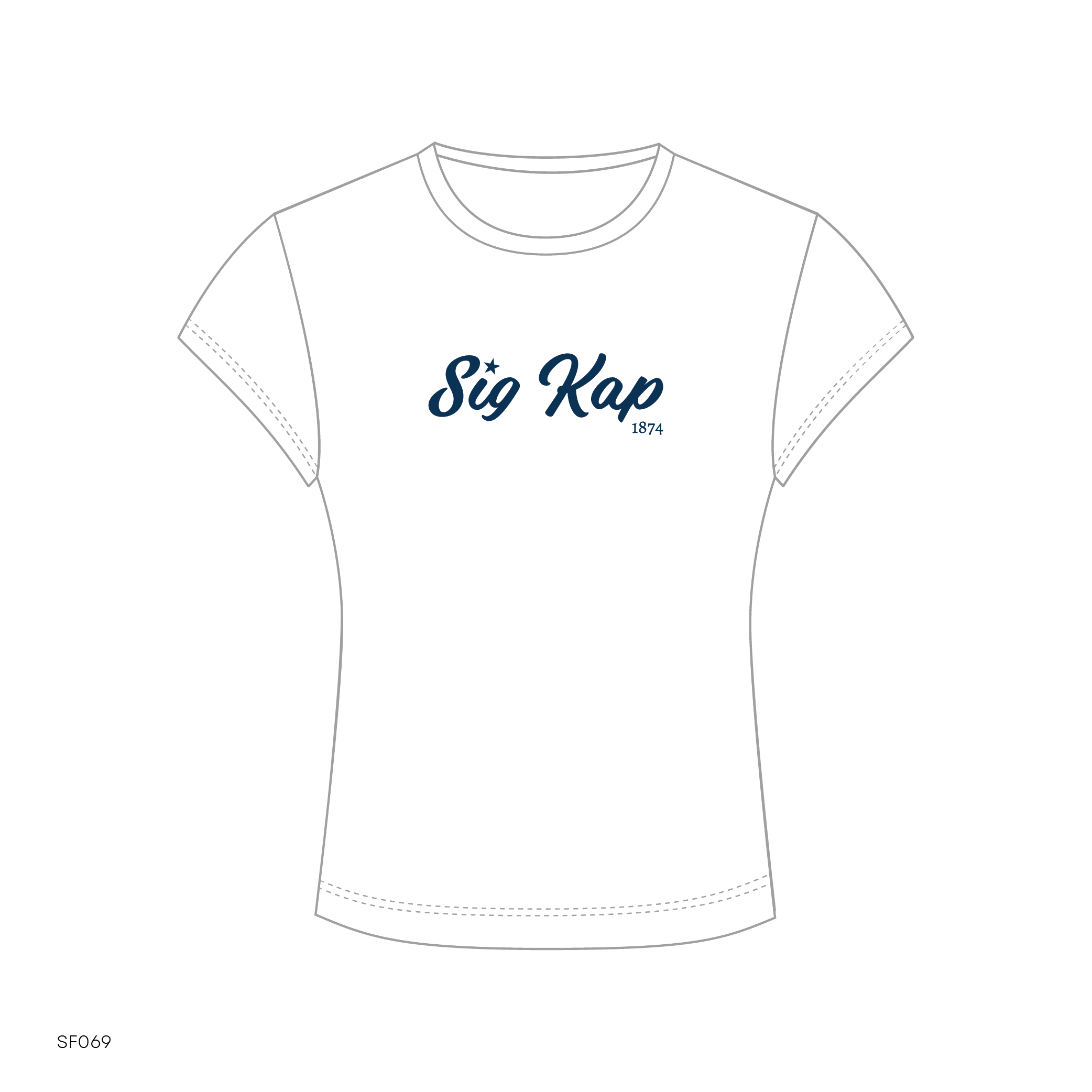 SF069 White Sweatshirt