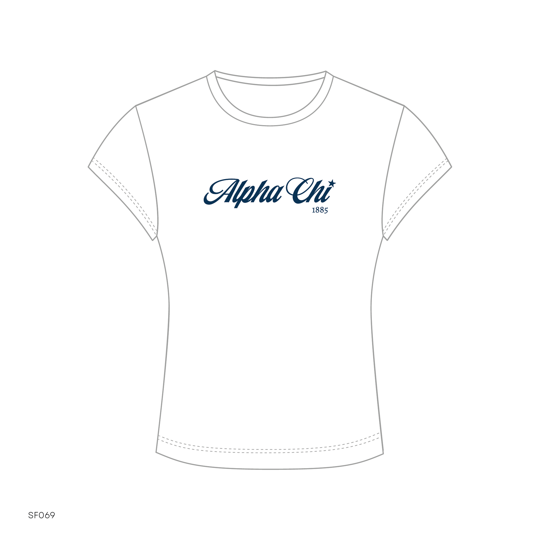 SF069 White Sweatshirt