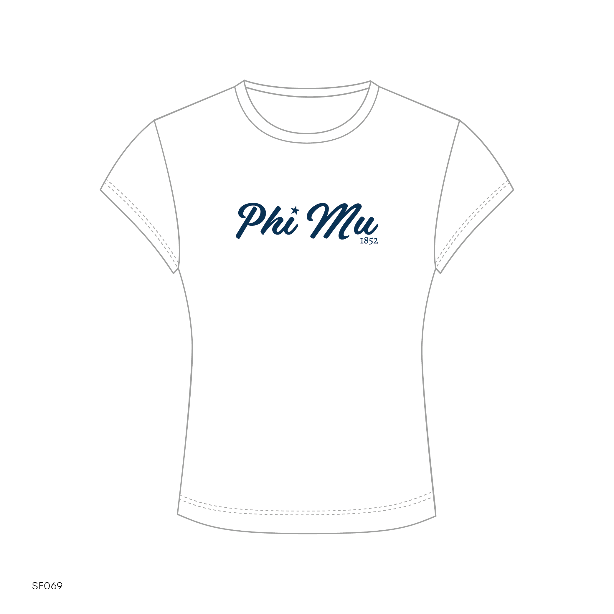SF069 White Sweatshirt