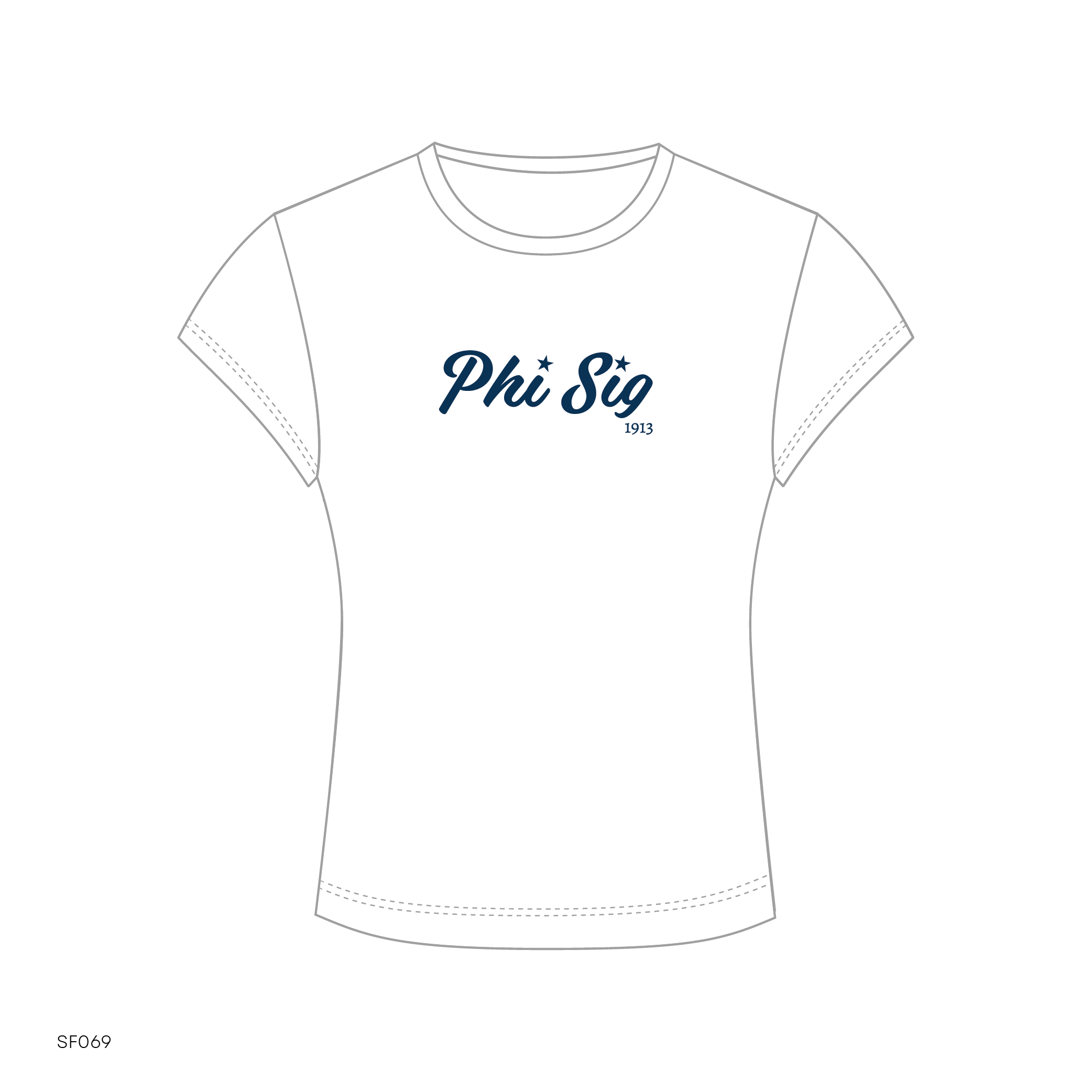 SF069 White Sweatshirt