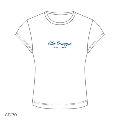 SF070 White Tee