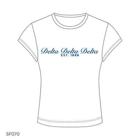 SF070 White Tee