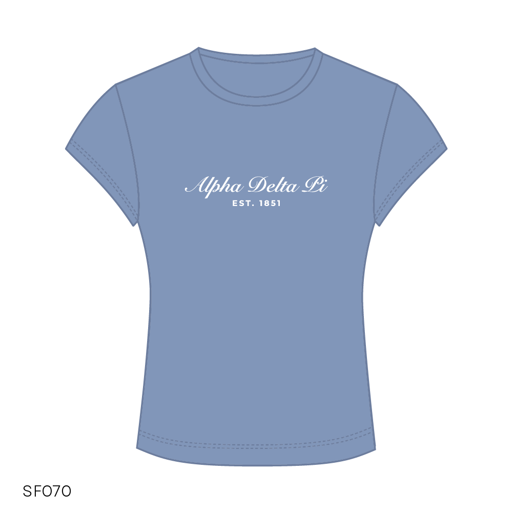 SF070 Blue Tee