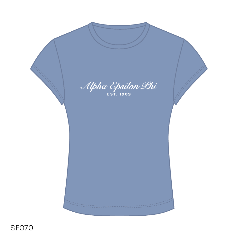 SF070 Blue Tee