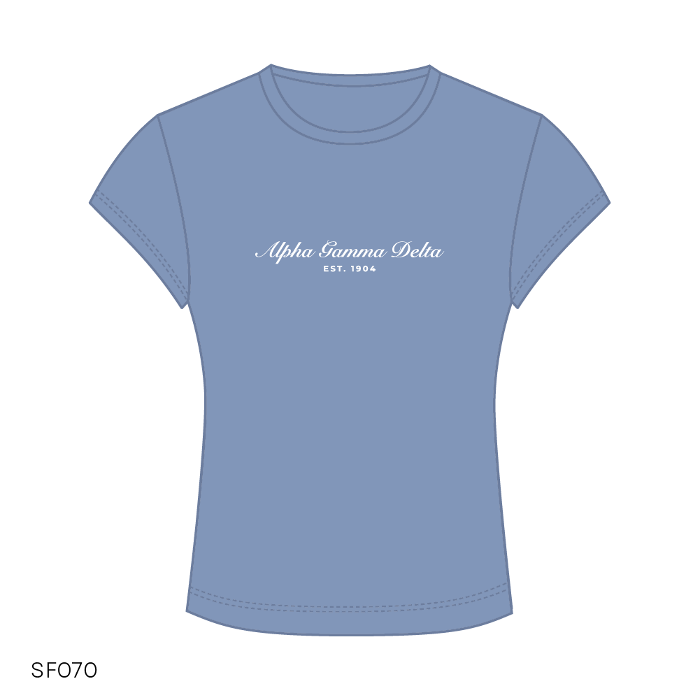 SF070 Blue Tee