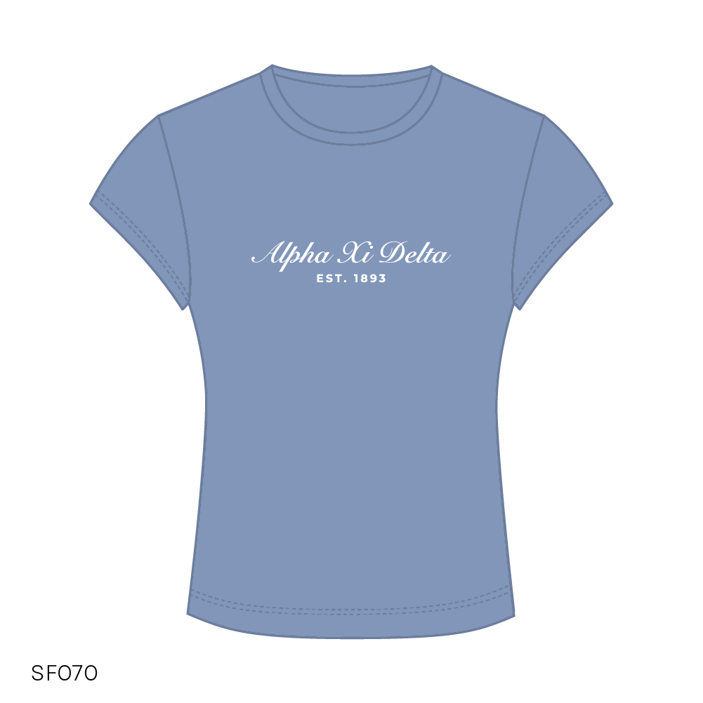 SF070 Blue Tee