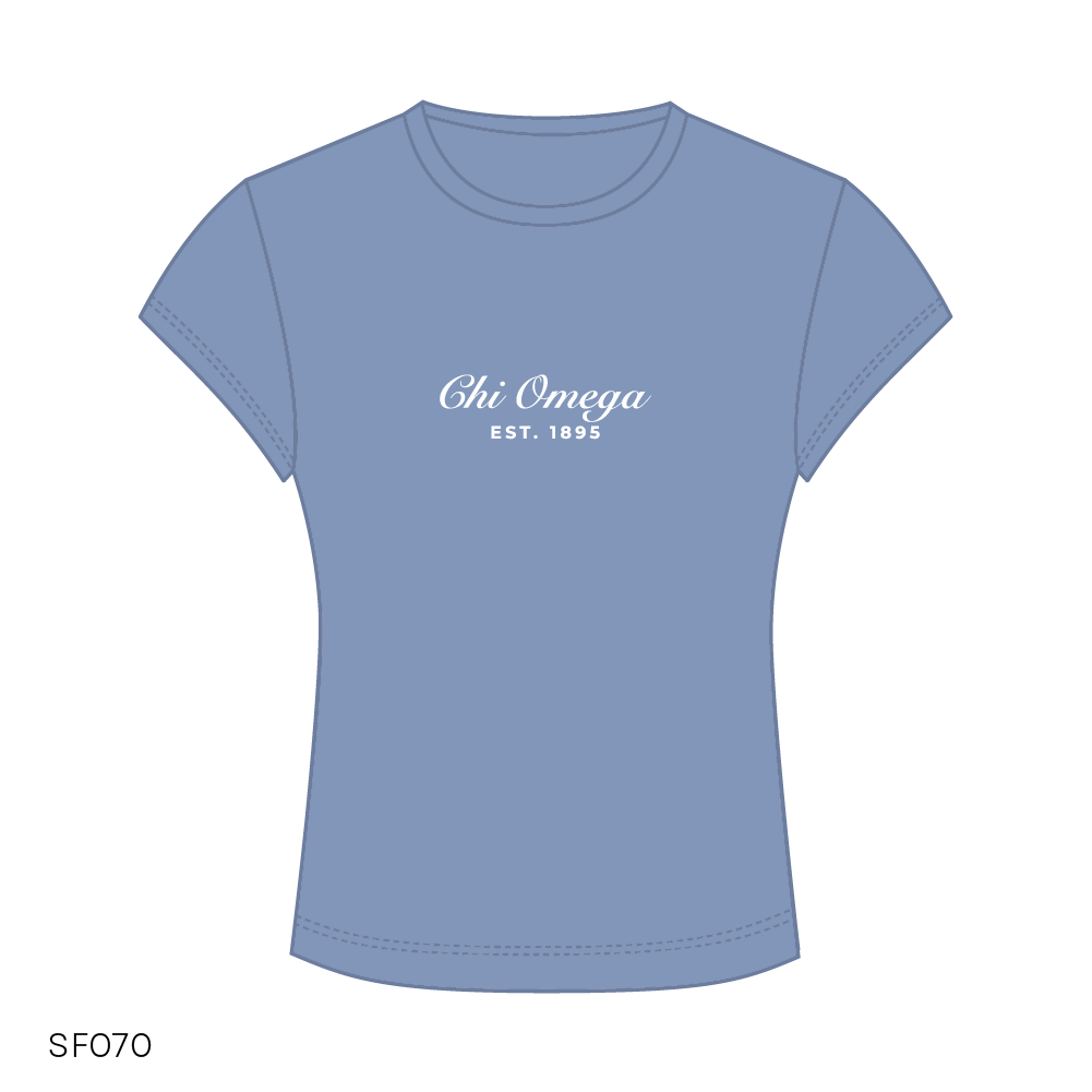 SF070 Blue Tee