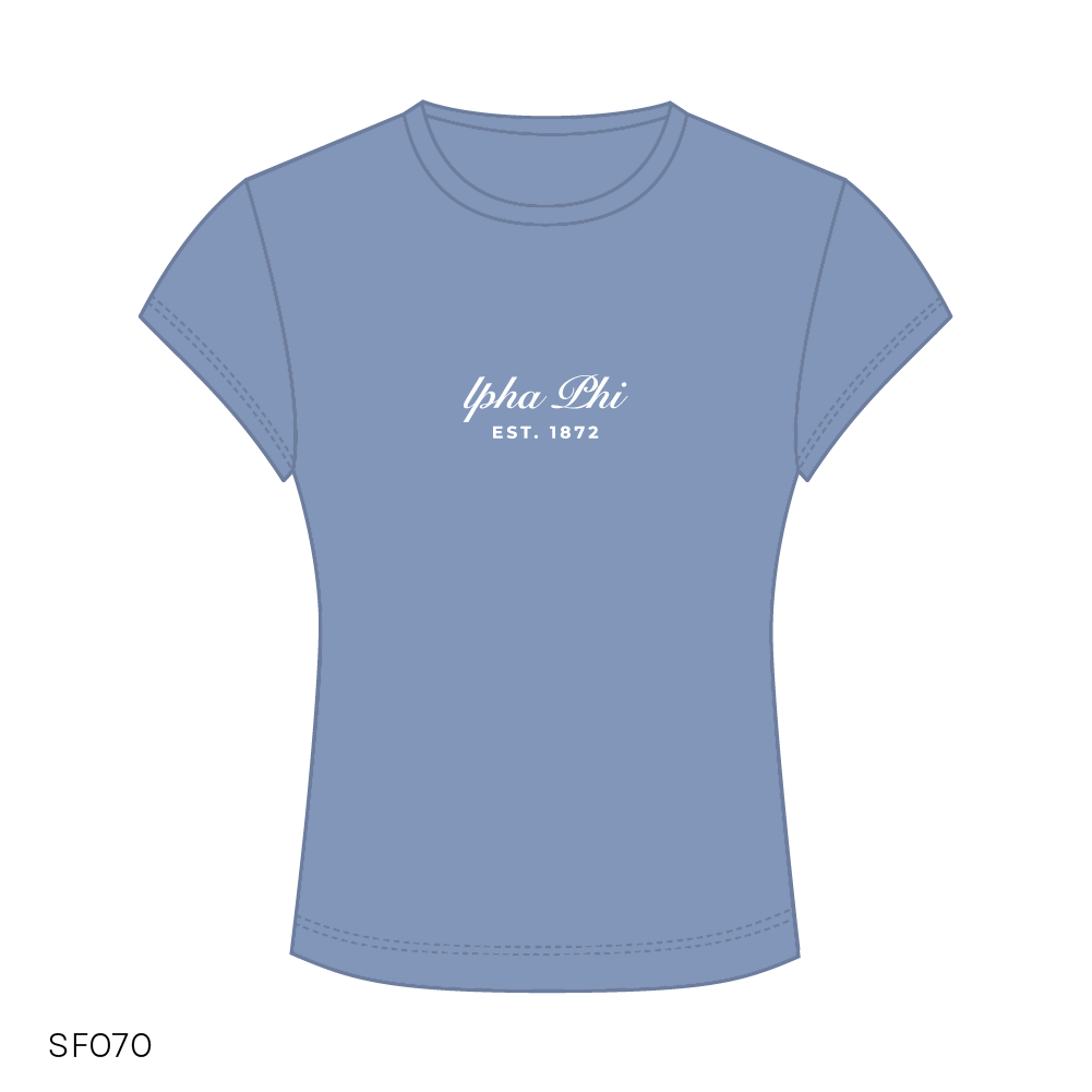 SF070 Blue Tee