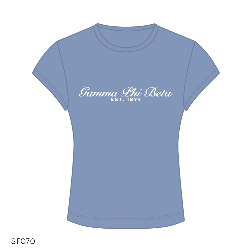 SF070 Blue Tee