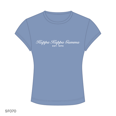 SF070 Blue Tee