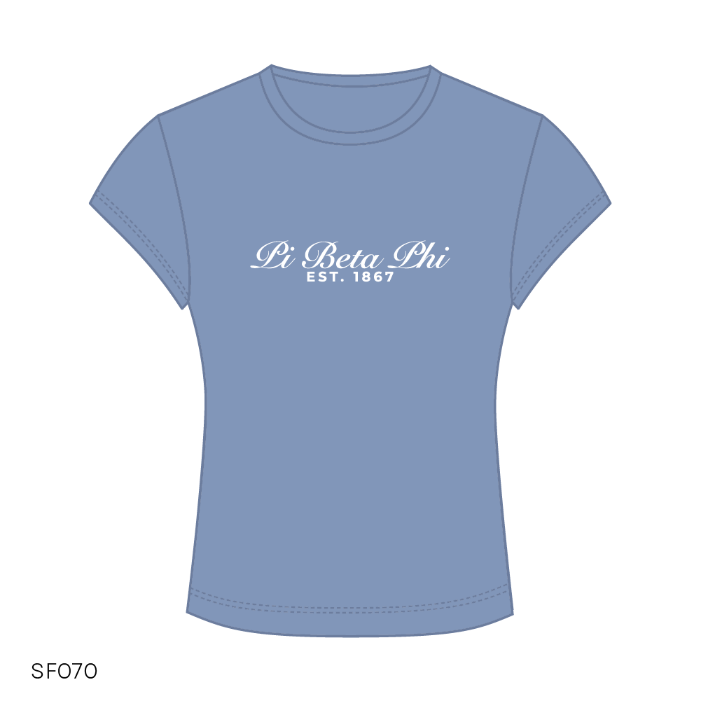 SF070 Blue Tee