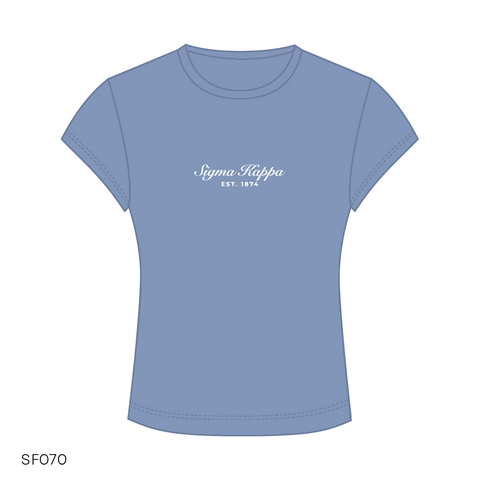SF070 Blue Tee