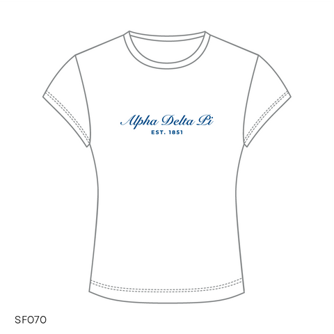 SF070 White Tee